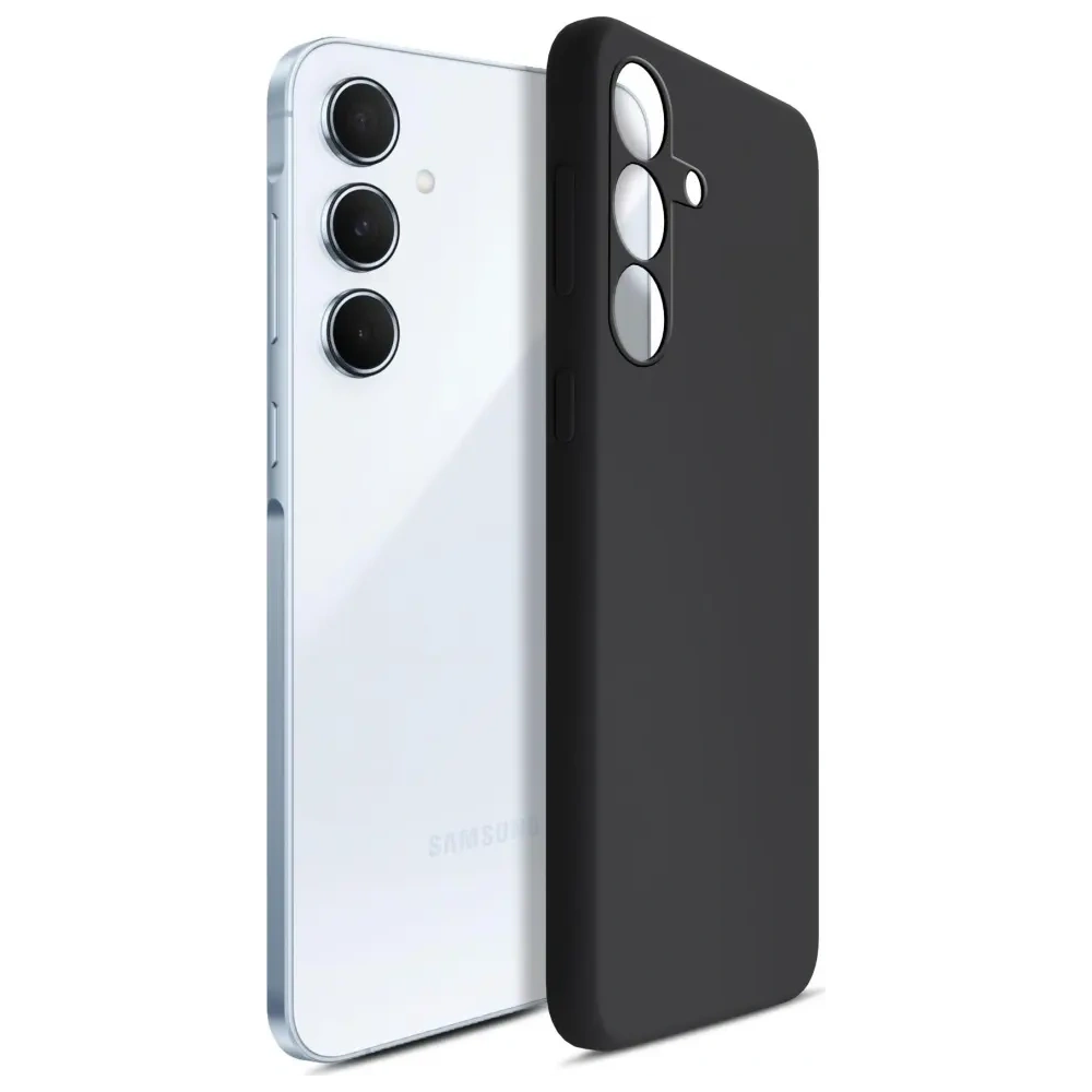 Hurtownia GSM - Etui 3MK Silicone Case do Samsung Galaxy A55 5G czarny - 3MK16729 - {ean13} - Hurt