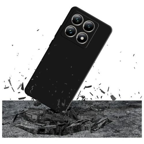 Etui 3MK Silicone Case do Xiaomi 14T Pro czarny