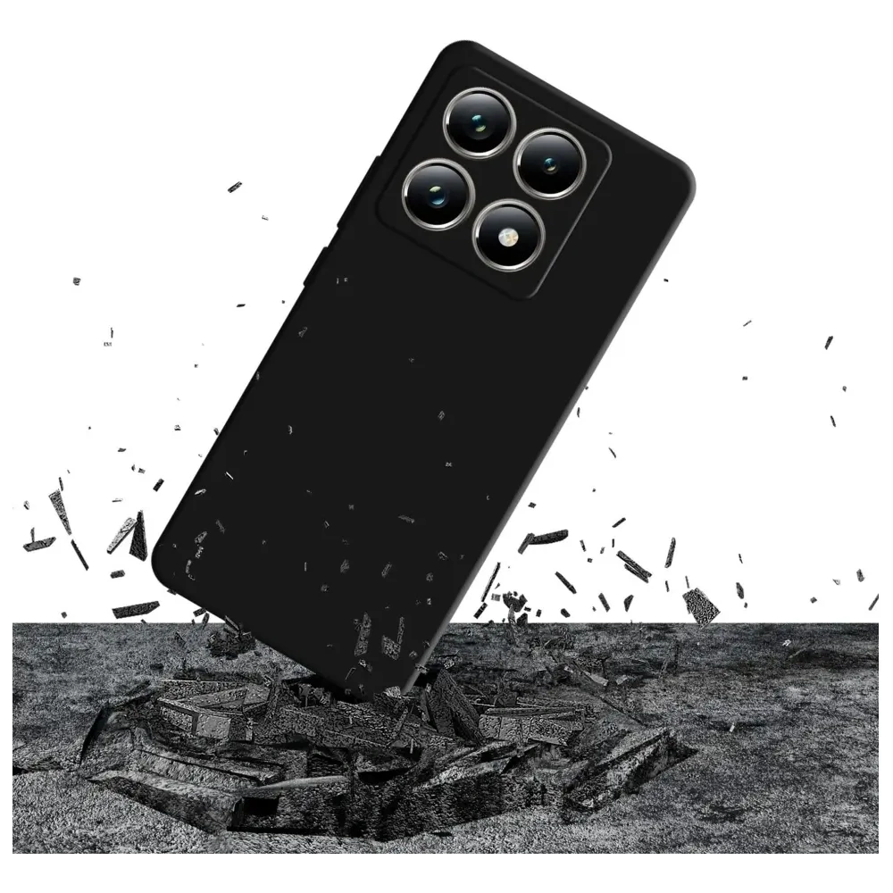 Hurtownia GSM - Etui 3MK Silicone Case do Xiaomi 14T Pro czarny - 3MK16730 - {ean13} - Hurt