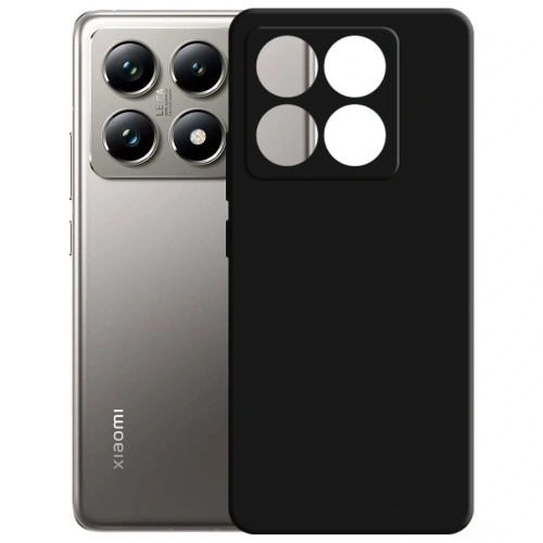 Etui 3MK Silicone Case do Xiaomi 14T Pro czarny