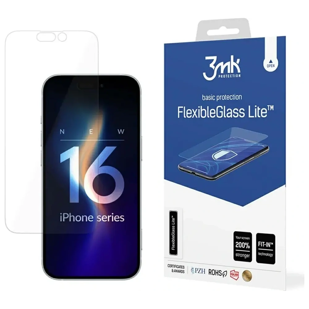 Hurtownia GSM - 3MK FlexibleGlass Lite Apple iPhone 16 Pro - 3MK16765 - {ean13} - Hurt