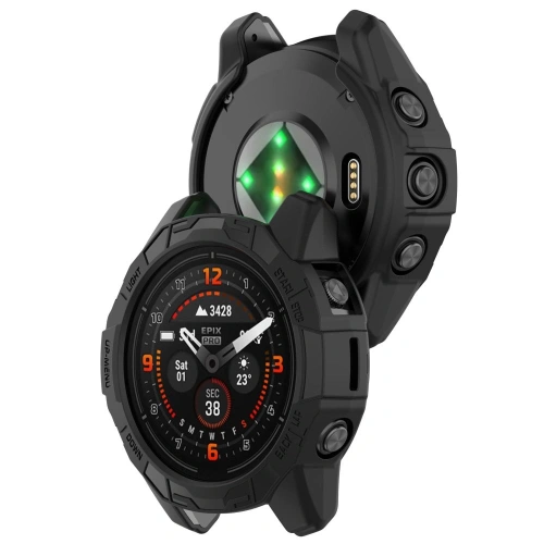 Etui Tech-Protect Defense Air Garmin Fenix 7 / 7 Pro Black