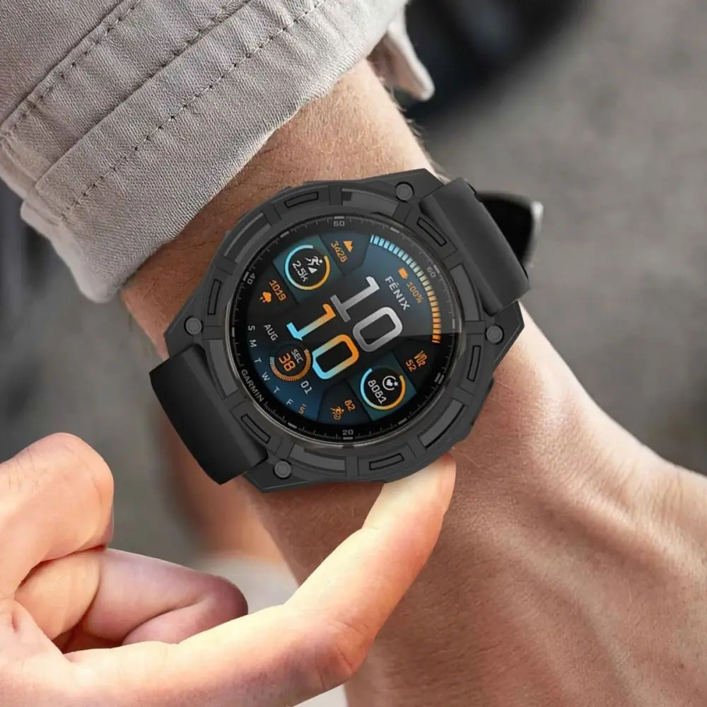 Tech-Protect Defense Air Garmin Fenix 7 / 7 Pro Černá