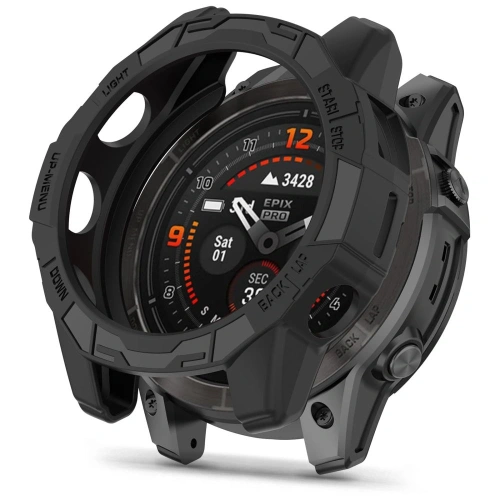 Etui Tech-Protect Defense Air Garmin Fenix 7x / 7x Pro Black