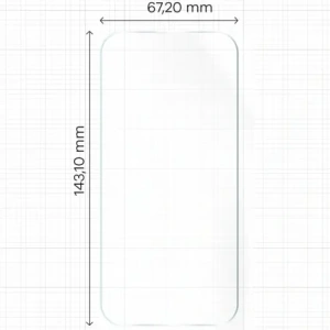 Folia hydrożelowa na ekran Bizon Glass Hydrogel Front do Apple iPhone 15 / 15 Pro / 16  [2 PACK]