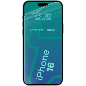 Bizon Glass Hydrogel Front Apple iPhone 15 / 15 Pro / 16  [2 PACK]