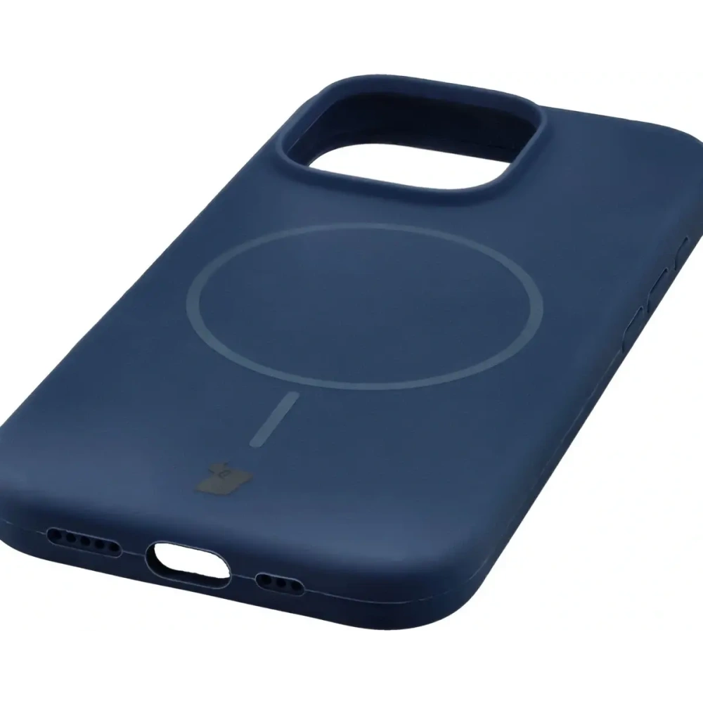 Bizon Soft Case Magnetic Apple iPhone 16 Pro marineblau