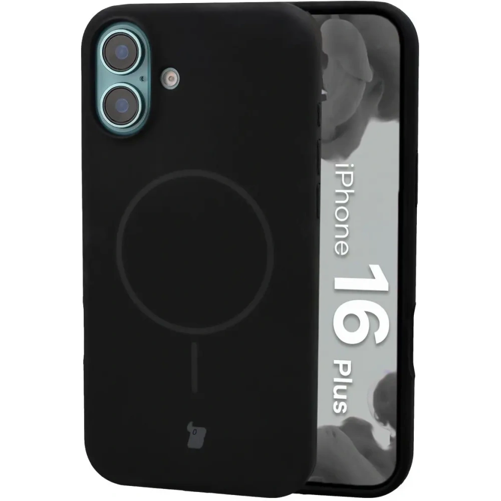 Bizon Soft Case Magnetic Apple iPhone 16 Plus černý