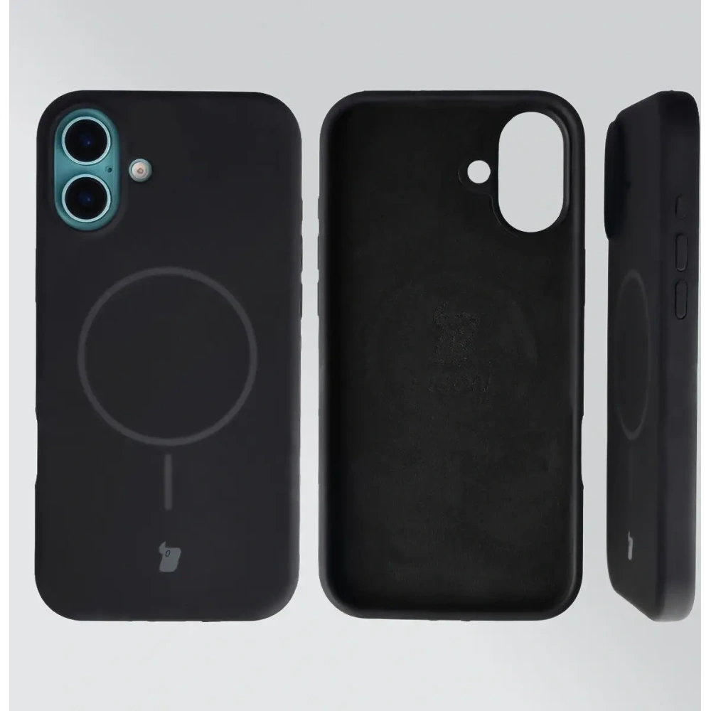 Bizon Soft Case Magnetic Apple iPhone 16 Plus černý