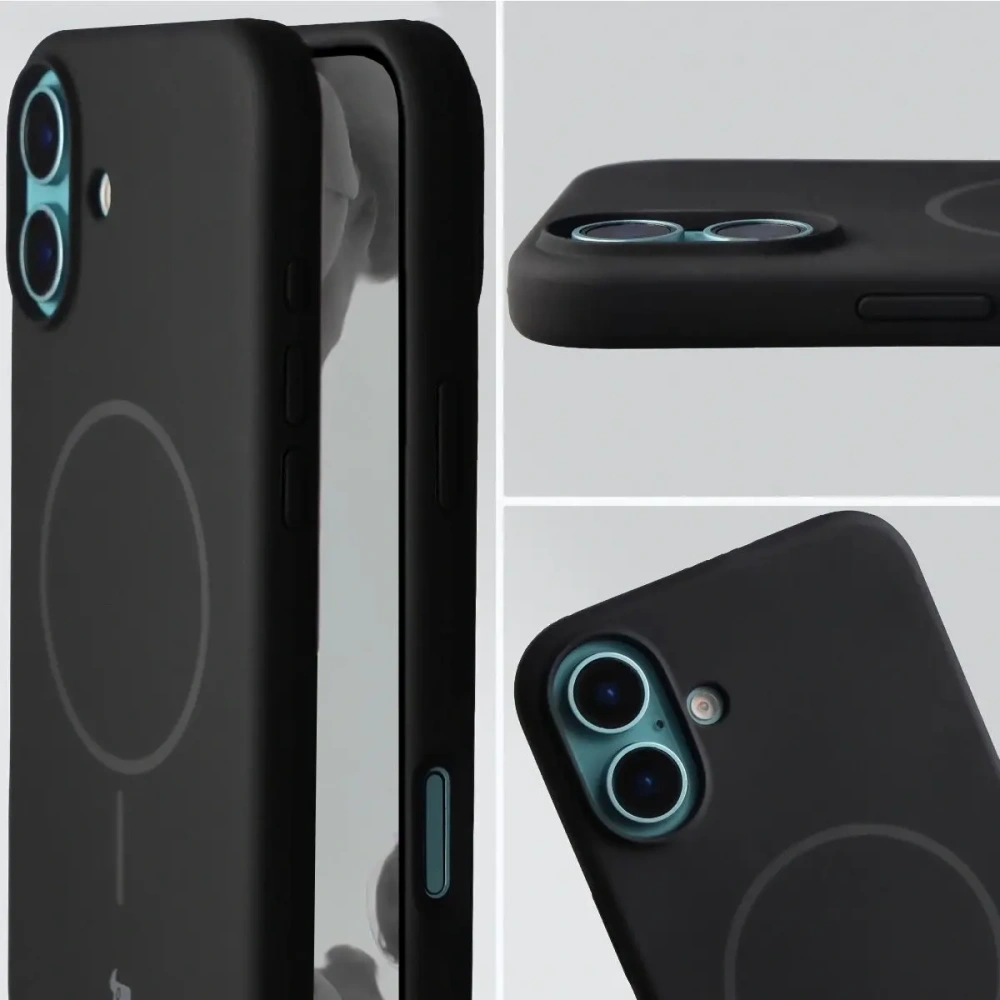 Bizon Soft Case Magnetic Apple iPhone 16 Plus černý