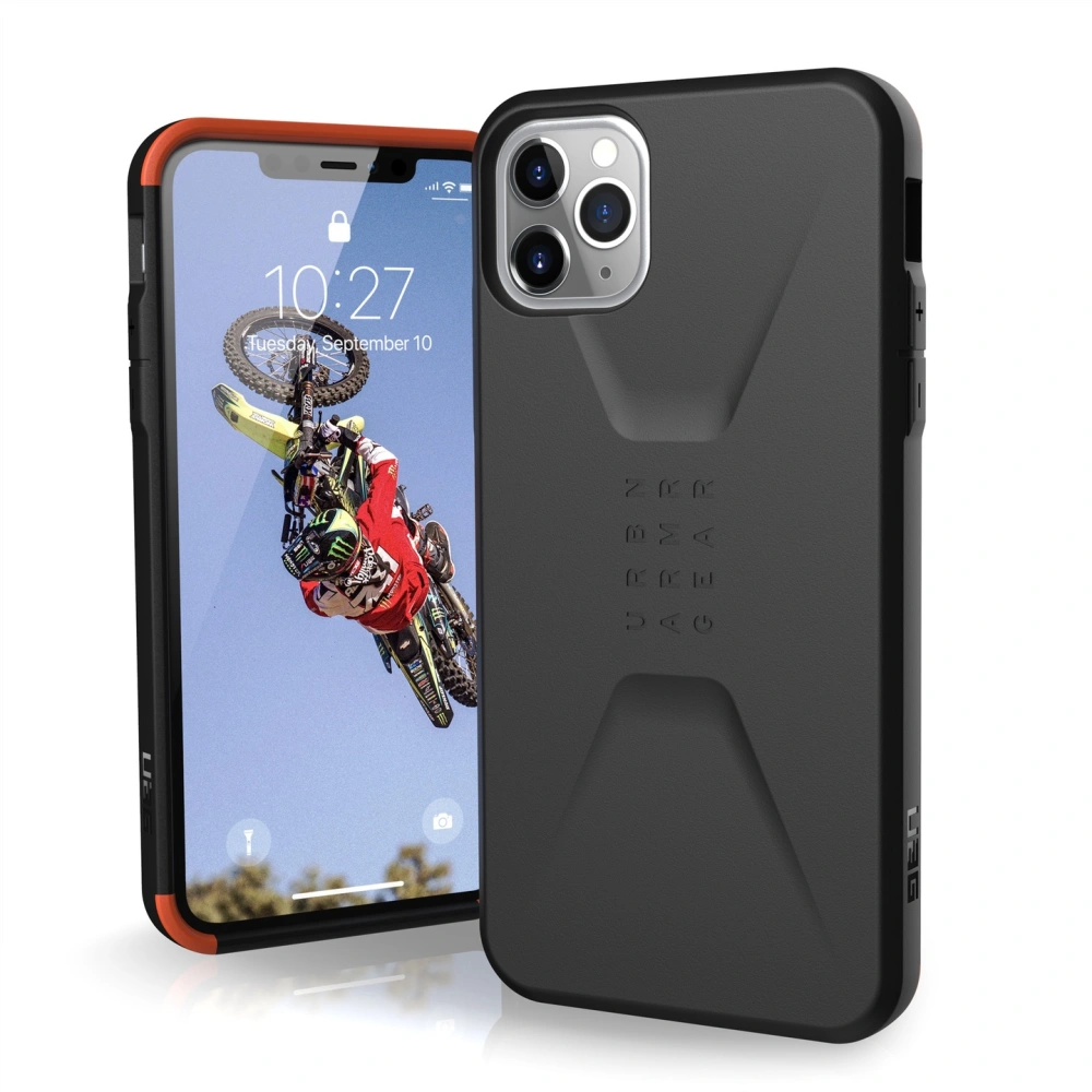 Hurtownia GSM - Etui UAG Urban Armor Gear Civilian Apple iPhone 11 Pro Max (schwarz) - UAG229BLK - {ean13} - Hurt
