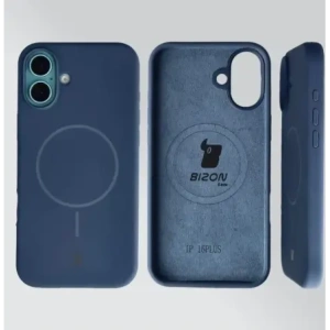 Bizon Soft Case Magnetic Apple iPhone 16 Plus námořnická modrá