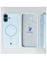 Bizon Soft Case Magnetic Apple iPhone 16 Plus kék