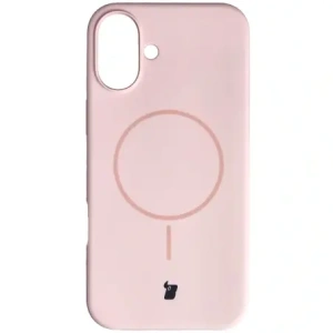 Bizon Soft Case Magnetic Apple iPhone 16 Plus světle růžový