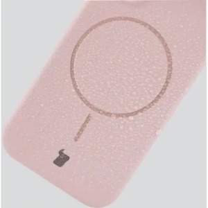 Bizon Soft Case Magnetic Apple iPhone 16 Plus světle růžový