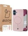 Bizon Soft Case Magnetic Apple iPhone 16 Plus light pink