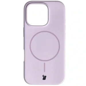 Bizon Soft Case Magnetic Apple iPhone 16 Pro světle fialový