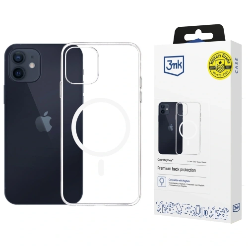 Etui 3MK Clear MagCase do Apple iPhone 12 / 12 Pro