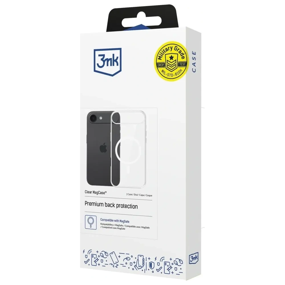 Etui 3MK Clear MagCase do Apple iPhone 17 Air