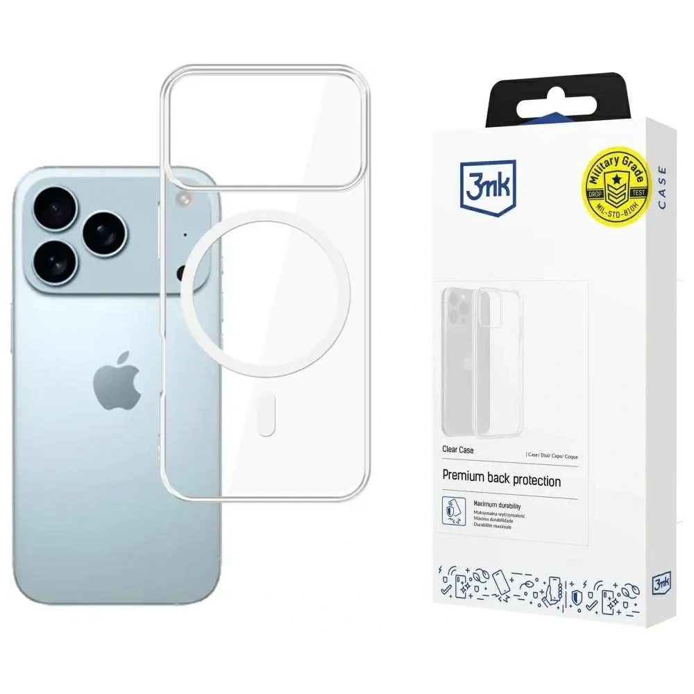 Etui 3MK Clear MagCase do Apple iPhone 17 Pro Max