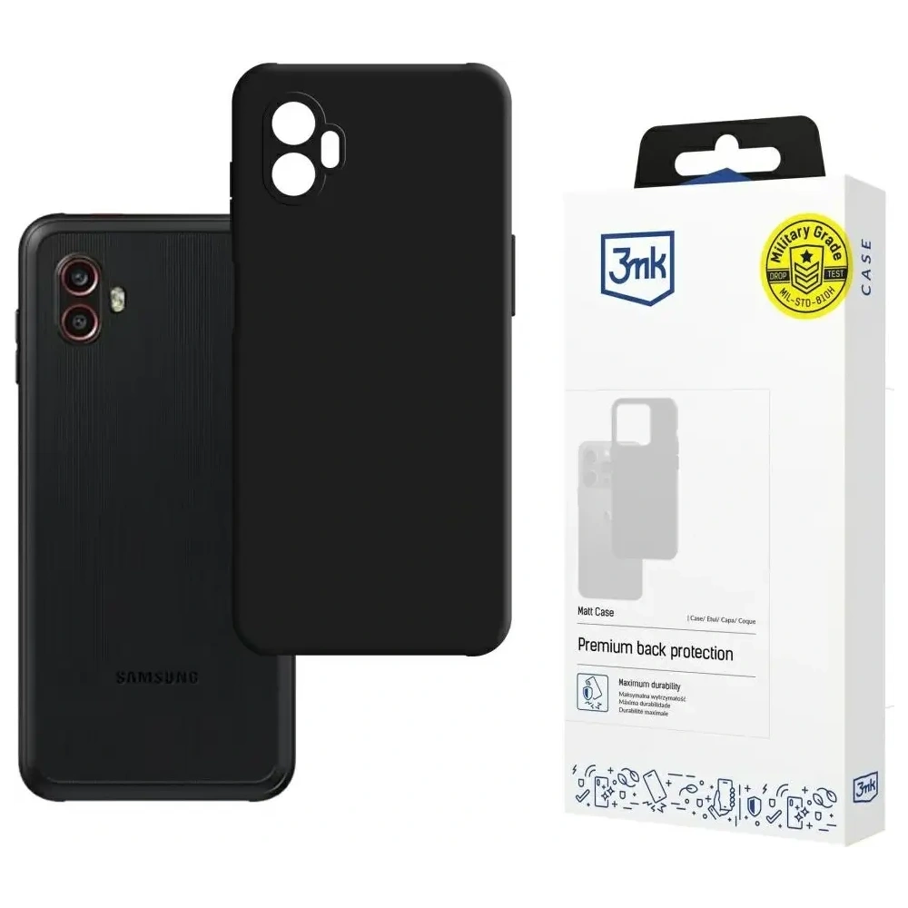 3MK Matt Case Samsung Galaxy Xcover 6 Pro schwarz