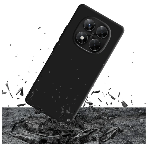 Etui 3MK Matt Case Pro do Redmi Note 14 Pro 5G / Poco X7 5G czarny