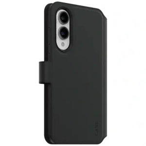 Etui z klapka CARE by PanzerGlass Feature Tango 2w1 Wallet Qi do Samsung Galaxy S25 Edge czarny