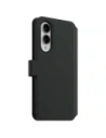 Etui z klapka CARE by PanzerGlass Feature Tango 2w1 Wallet Qi do Samsung Galaxy S25 Edge czarny