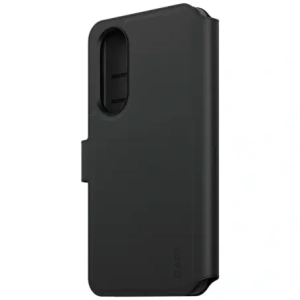 Etui z klapka CARE by PanzerGlass Feature Tango 2w1 Wallet Qi do Samsung Galaxy S25 Edge czarny