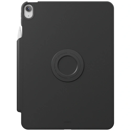 Etui UNIQ Rovus Snapmount Magnetic 360 Rotating Detachable do Apple iPad 10.9" 2022 / 11" 2025 czarny