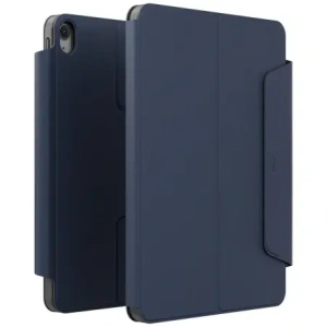 Etui UNIQ Rovus Snapmount Magnetic 360 Rotating Detachable do Apple iPad 10.9" 2022 / 11" 2025 granatowy