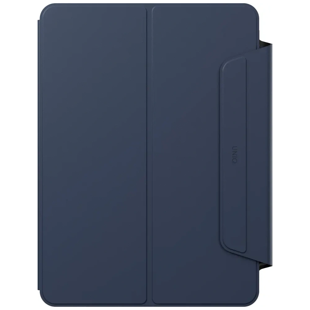 Etui UNIQ Rovus Snapmount Magnetic 360 Rotating Detachable do Apple iPad 10.9" 2022 / 11" 2025 granatowy