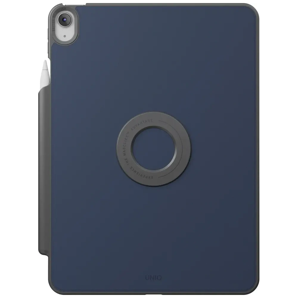 UNIQ Rovus Snapmount Magnetic 360 Rotating Detachable Apple iPad 10.9" 2022 / 11" 2025 navy blue