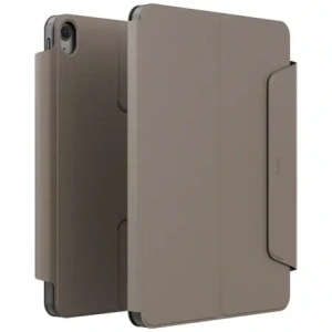 Etui UNIQ Rovus Snapmount Magnetic 360 Rotating Detachable do Apple iPad 10.9" 2022 / 11" 2025 szary