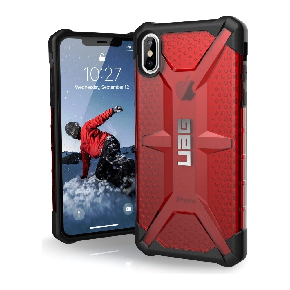 Hurtownia GSM - Etui UAG Urban Armor Gear Plasma Apple iPhone XS Max (roșu transparent) - UAG239REDCL - {ean13} - Hurt