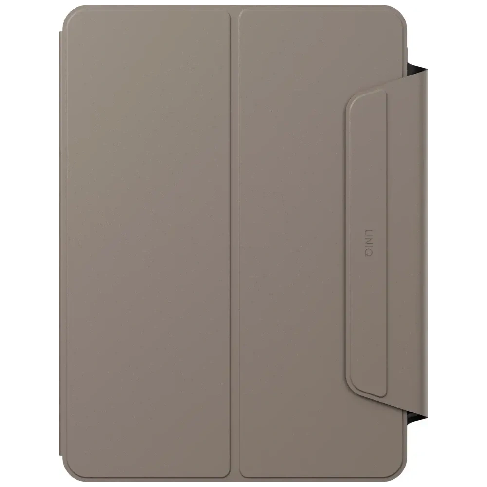 Etui UNIQ Rovus Snapmount Magnetic 360 Rotating Detachable do Apple iPad 10.9" 2022 / 11" 2025 szary