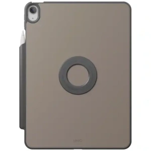 Etui UNIQ Rovus Snapmount Magnetic 360 Rotating Detachable do Apple iPad 10.9" 2022 / 11" 2025 szary