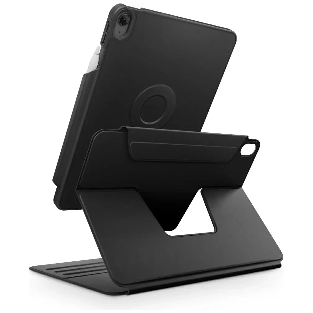 Etui UNIQ Rovus Snapmount Magnetic 360 Rotating Detachable do Apple iPad Air 11" 2024/2025 / iPad Air 10.9" 2020/2022 czarny
