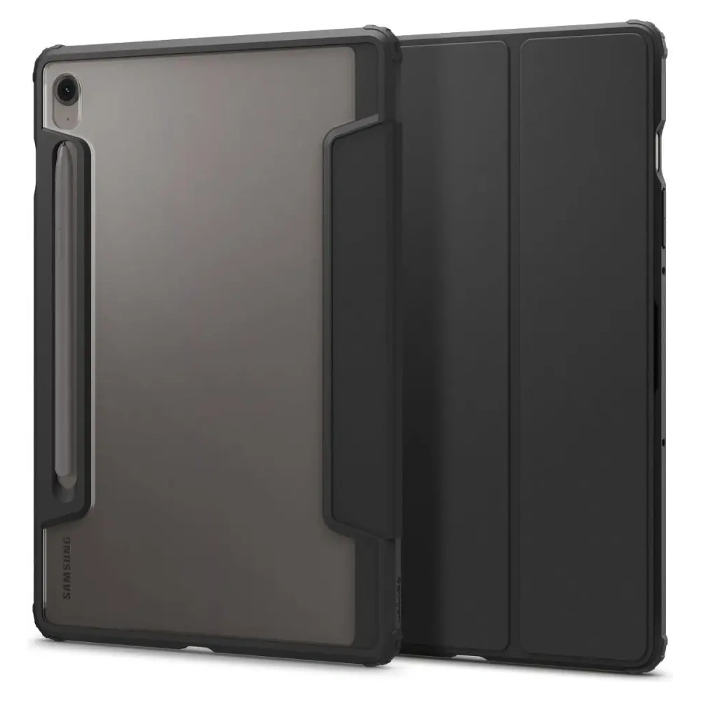 Hurtownia GSM - Etui Spigen Ultra Hybrid Pro Samsung Galaxy Tab S9 11.0 / S10 FE 10.9 X710 / X716b / X520 / X526 Black - SPN16800 - {ean13} - Hurt