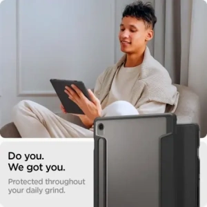 Hurtownia GSM - Etui Spigen Ultra Hybrid Pro Samsung Galaxy Tab S9 11.0 / S10 FE 10.9 X710 / X716b / X520 / X526 Black - SPN16800 - {ean13} - Hurt