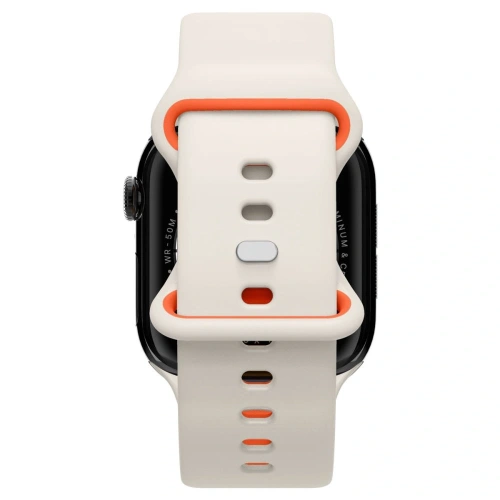 Pasek Spigen Nano Pop Apple Watch 6/7/8/9/10/SE 40/41/42mm Orange Beige