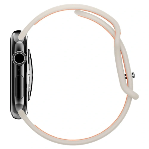 Pasek Spigen Nano Pop Apple Watch 6/7/8/9/10/SE 40/41/42mm Orange Beige