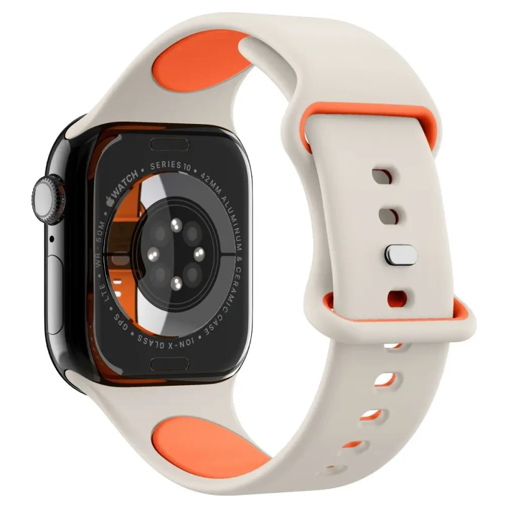 Hurtownia GSM - Pasek Spigen Nano Pop Apple Watch 6/7/8/9/10/SE 40/41/42mm Orange Beige - SPN16801 - {ean13} - Hurt
