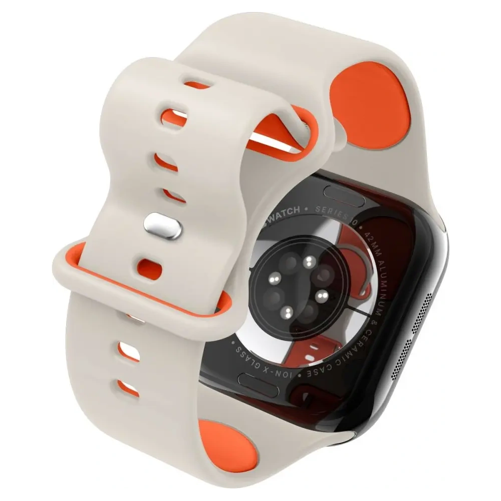Hurtownia GSM - Pasek Spigen Nano Pop Apple Watch 6/7/8/9/10/SE 40/41/42mm Orange Beige - SPN16801 - {ean13} - Hurt
