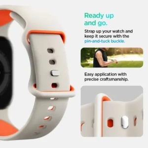 Hurtownia GSM - Pasek Spigen Nano Pop Apple Watch 6/7/8/9/10/SE 40/41/42mm Orange Beige - SPN16801 - {ean13} - Hurt