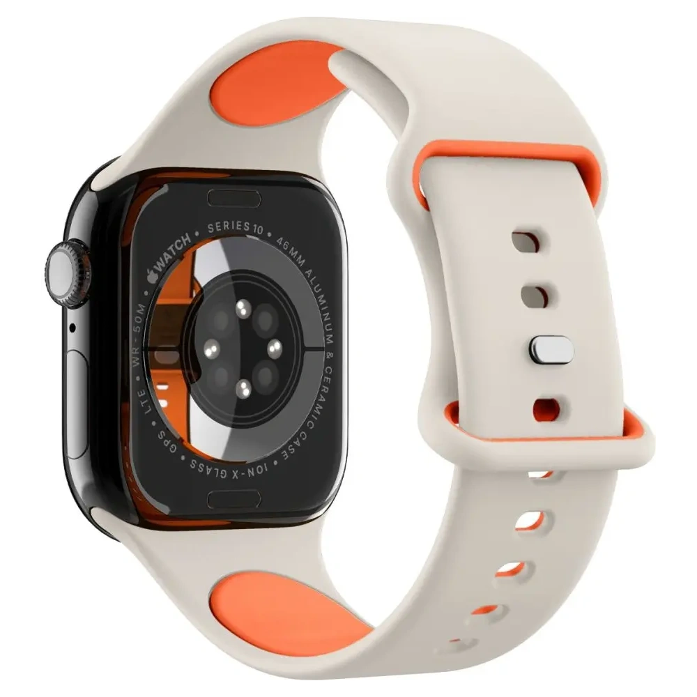 Hurtownia GSM - Spigen Nano Pop Apple Watch 6/7/8/9/10/SE / Ultra 1/2 44/45/46/49mm Orange Beige - SPN16802 - {ean13} - Hurt