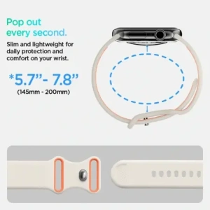 Hurtownia GSM - Pasek Spigen Nano Pop Apple Watch 6/7/8/9/10/SE / Ultra 1/2 44/45/46/49mm Orange Beige - SPN16802 - {ean13} - Hurt