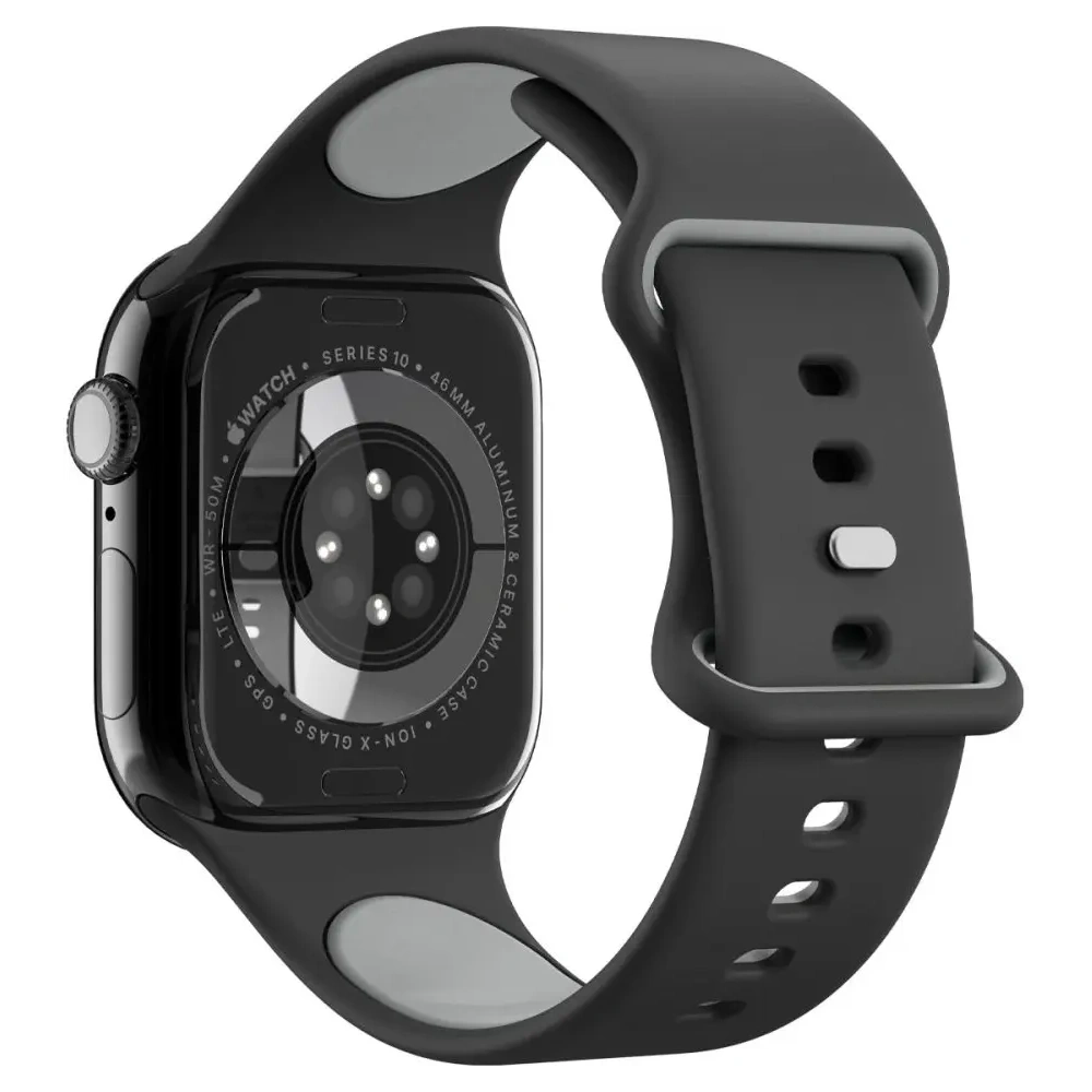 Hurtownia GSM - Spigen Nano Pop Apple Watch 6/7/8/9/10/SE / Ultra 1/2 44/45/46/49mm Schwarzes Sesam - SPN16803 - {ean13} - Hurt
