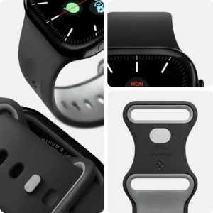 Hurtownia GSM - Pasek Spigen Nano Pop Apple Watch 6/7/8/9/10/SE / Ultra 1/2 44/45/46/49mm Black Sesame - SPN16803 - {ean13} - Hurt