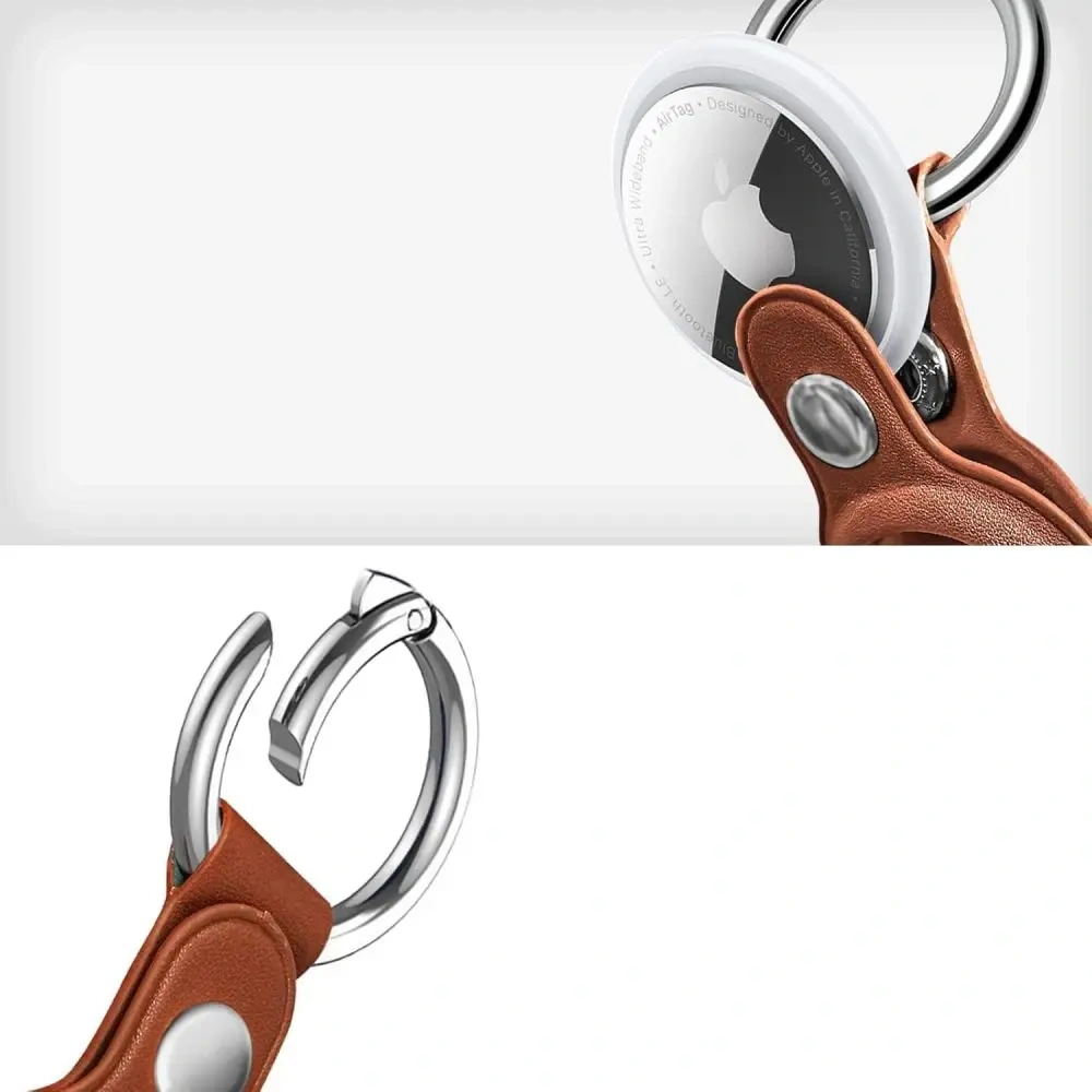 Hurtownia GSM - Tech-Protect NaturalFit Apple AirTag 1 / 2 Hnědá - THP4281 - {ean13} - Hurt